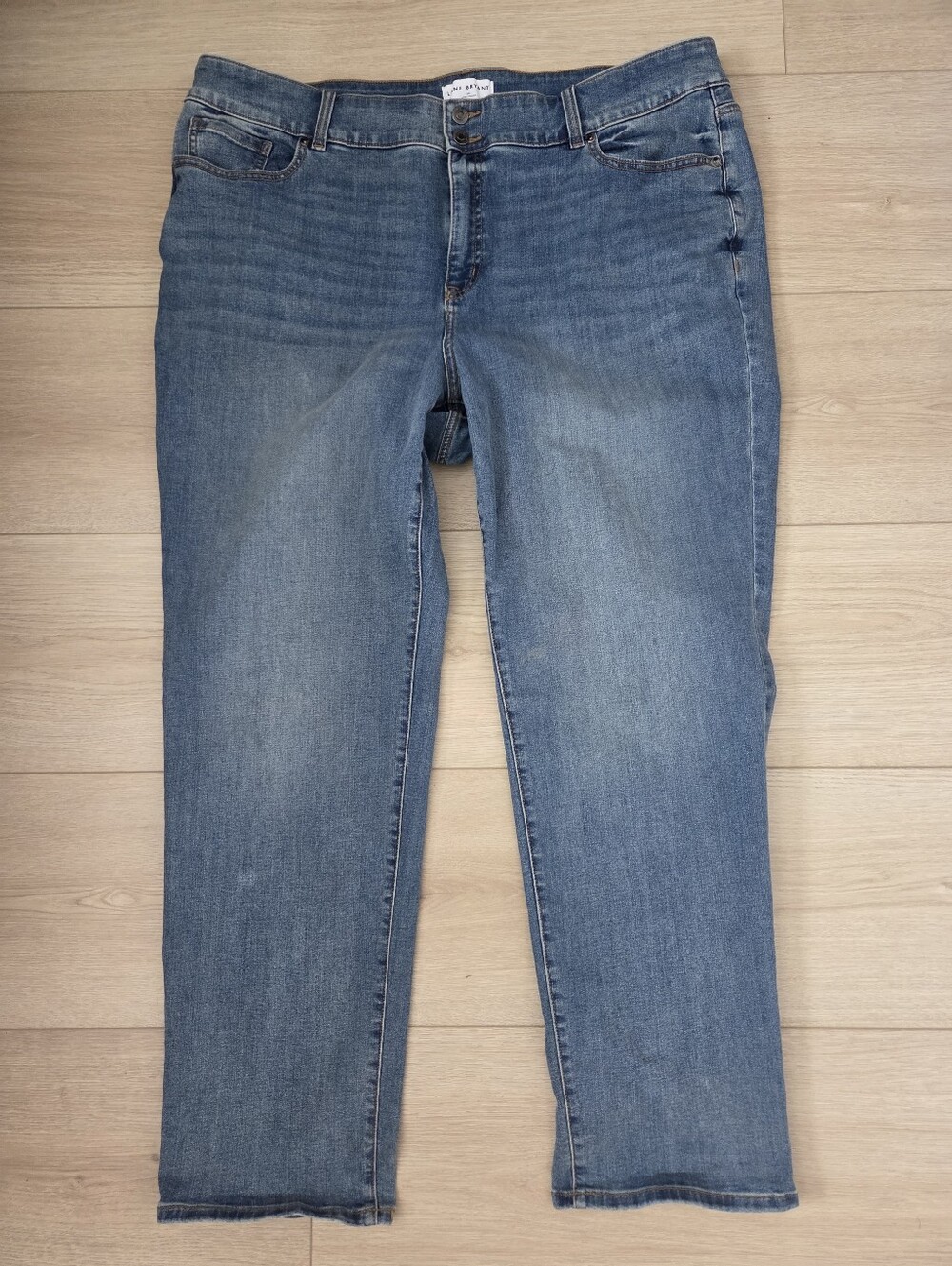 Lane Bryant Flex Magic Waistband Tighter Tummy High-Rise Bootcut Jeans Size 24